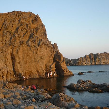 Galini Hotel Skala Eresou Ngoại thất bức ảnh