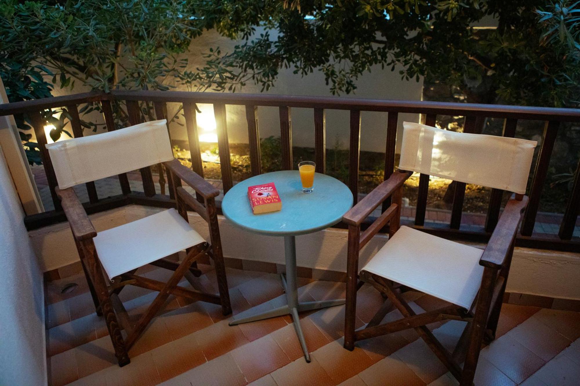 Galini Hotel Skala Eresou Ngoại thất bức ảnh