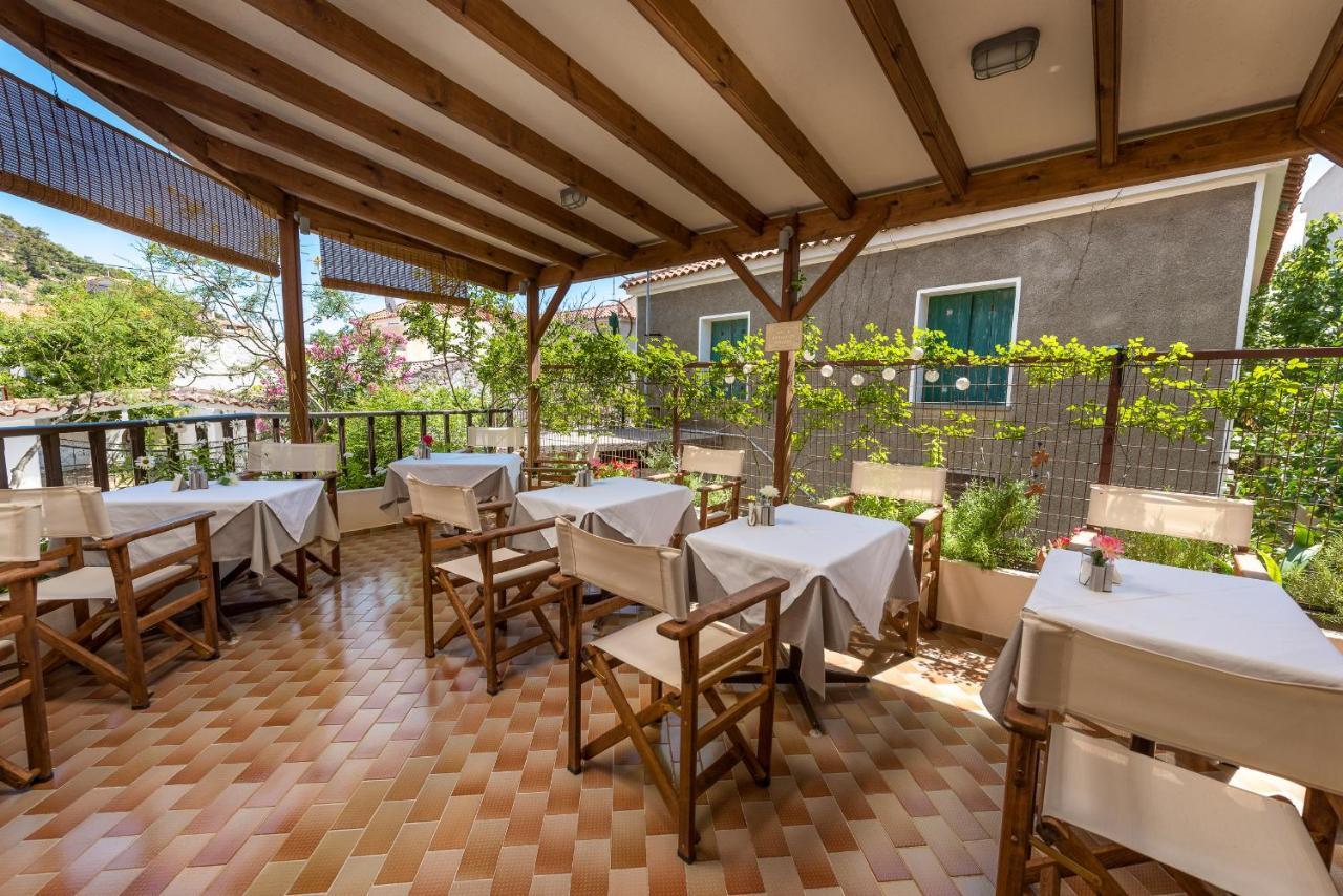 Galini Hotel Skala Eresou Ngoại thất bức ảnh